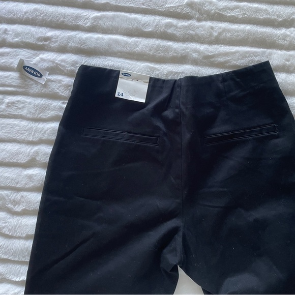 NWT Old Navy pull-on style work trousers pants, slim leg, women's size 14 - Picture 9 of 12